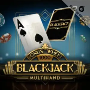 Blackjack Bonus Wheel 1000 tafelspel